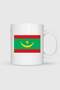 كوب مطبوع عليه علم موريتانيا
