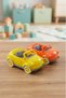 Set of 4 Mini Hand-Push Colorful Domestic Production Educational and Fun Toy Cars - 6