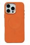 Spt-Gld iPhone 15 Pro Max Luno Leather Magsafe Cover (225643) - Orange