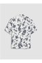 Xsideregular Fit Patterned Krinkle Men's Shirt - 8