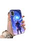 Samsung Galaxy A31 Compatible Silicone Edge Hard Back Case Couple Phone Case with Line Pattern