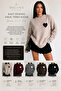 Heart Patterned Beard Knitwear Soft Sweater - 2