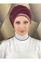 Crystal Stone Evening Dress Shawl Bonnet - 3
