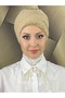 Gold Stone Evening Dress Shawl Bonnet - 2