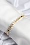 Brass Vip Series Gold Color Honeycomb Model Women's Bracelet