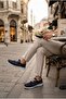42595 Soft Lightweight Lace-Up Nubuck Genuine Leather Men's Shoes - 3