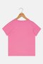 Toddlers Girl Crew Neck Short Sleeve Graphic Print T-Shirt, Pink - 3