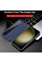 Samsung Galaxy S26 Ultra Smart Clear View Flip Cover Premium Leather Shockproof Protective Case - 6