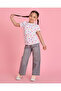 Girls White Butterfly Print T Shirt - 2