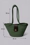 Sardinia Handmade Straw Tote with Lid Beach and Daily Bag Fashion in Summer - 3