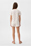 Girl's Printed Shorts Pajama Set - 6