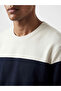 Esvab • Modern & Distinctive Zero Roba Collar Color Block Men's T-Shirt - 3