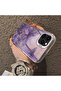 iPhone 11 Pro Max Compatible Silicone Edge Hard Back Case Couple Phone Case Butterfly Pattern - 4