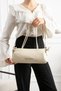 Women's Patent Leather Shoulder and Hand Bag - 7