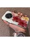 Redmi 14C 4g Compatible Silicone Edge Hard Back Case Couple Phone Case with Floral Pattern - 2
