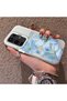 Infinix Note 50 Pro 4g Compatible Silicone Edge Hard Back Case Couple Phone Case with Floral Pattern - 2