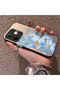 Oppo A5 Pro 5g Compatible Silicone Edge Hard Back Case Couple Phone Case with Floral Pattern - 2