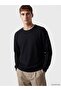 سترة رياضية رجالية من LCW Vision باللون الأسود ذات ياقة دائرية