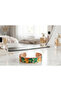 Copper Orange Patterned Adjustable Clamp Bracelet - 4