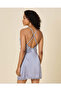 Women Mauve Padded Satin Chemise - 3