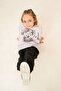 Girl's Embroidered Purple Long Sleeve Tracksuit Set Us2713-C-V1 - 7