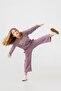 Girl's Printed Blue Long Sleeve Tracksuit Set Us2718-C-V1 - 7