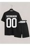 Straykids Seungmin Printed 100% Cotton Crewneck Children's Tshirt-Shorts K-Pop Dual Set