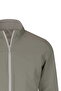 Khaki Slim Fit Hakim Collar Coat - 3
