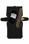 Canvas Bag Black No.4 45X21Cm Canvas Gold Chain Set - Polyester Macrame No.4 Plastic Canvas Bag Set - 2