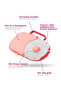 Compartment Lunch Box With Detachable Spinner Set & Carry Handle - Light Pink - 3