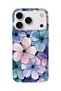 حافظة هاتف شفافة متوافقة مع هاتف iPhone 17 Pro Max مطبوع |   المجموعة: سلسلة باستيل بلوم الناعمة