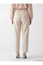 Lcw Modest Gray Women's Muslin Pants with Elastic Waist - 4