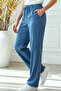 Modal Elastic Waist Trousers S2382 Indigo - 2