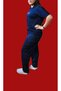 Plus Size Pajama Set Milan Fabric - 2