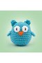 Mini Owl Bilbo Crochet Kit for Beginners Amigurumi Knitting Toy Kit with Video