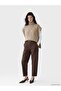 Lcw Comfort Brown Turtleneck Patterned Women's Knitwear Sweater - 2