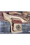 Compass Embroidered Multi-Pocket Ethnic Authentic Bohemian Daily Travel Waist Bag - 2