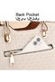 Women's Fashion Luxury Shoulder Bags, Ladies Designer Contrast Color Handbag Tote Bags Clutch Bag, PU Leather Crossbody Bag Satchel Bag Beach Bag Carry Bag for College Students and Teenagers - 4