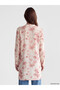 Nevavm Women's Floral Collar Shirt Tunic with a Difference - 4