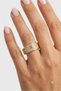 Gourmet Vip Special Design Gold Ring with Zircon Stone Gourmet Chain Special Series Gold Ring - 2