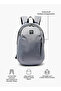 Solid Backpack for Kids 13 Years+ with Padded Shoulder Straps - 2