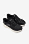 Women's Bobs Skillz Slip Ins Shoes 117757 Blk Black Juststep - 6