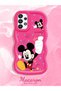 Samsung Galaxy A33 5g Compatible Case Camera Protective Red Silicone Couple Phone Case Cute Pattern - 2