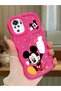 Poco M5S Compatible Case Camera Protector Red Silicone Couple Phone Case Cute Pattern