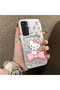 Samsung Galaxy S23 Fe Compatible Hard Acrylic Back Silicone Edge Lens Protection Case - 2