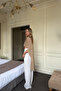 Gold Silvery Openworked Shoulder Shawl - 2