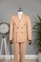 Limited Edition Double-Breasted Suit Camel - 3