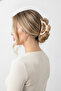 Patterned U-Shaped Hair Fork Clip Stylish and Practical Hair Accessory for Women - 3
