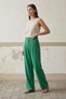 My Fashion High Waist Straight Leg Crepe Trousers - 4