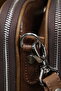 Genuine Leather Women's Shoulder Bag - Crossbody Bag with Compartments - 7